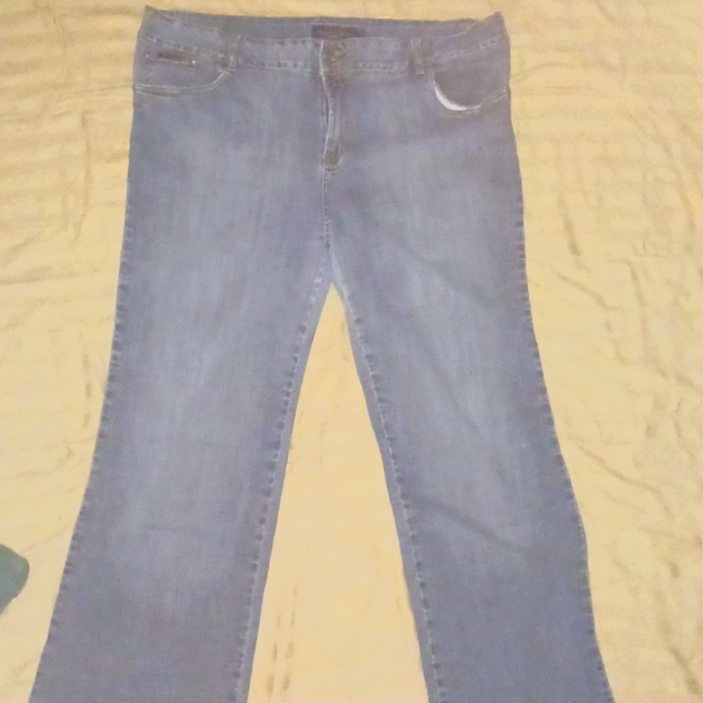 Women's sz2XL Crest Toi Jeans